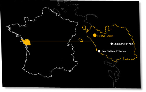 Carte des volailles de Challans