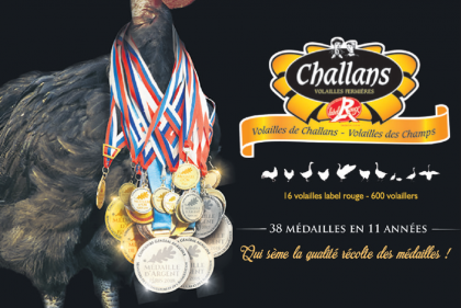 Les Volailles de Challans médaillées au CGA 2018
