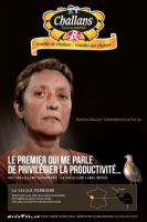 Affichette caille fermière